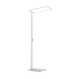Lámpara de pie Ideal Lux Comfort blanco cristal LED 76W regulable 0,2cm 306452