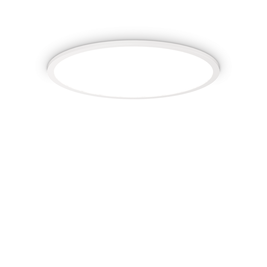 Plafón de techo Ideal Lux Fly blanco LED 53W Ø60cm 306674