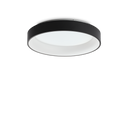 Plafón de techo Ideal Lux Ziggy LED 43W Ø59,5cm negro — ref. 307213 (1)