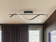 Plafón Schuller Boa LED negro 3000K 307642