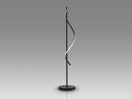 Lámpara de pie de salón Schuller Boa LED negro 3000K 170cm vista 4