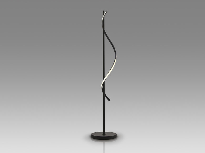 Lámpara de pie de salón Schuller Boa LED negro 3000K 170cm vista 4