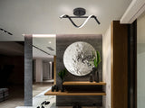 Plafón/Aplique de pared Schuller Boa LED negro 3000K vista 5