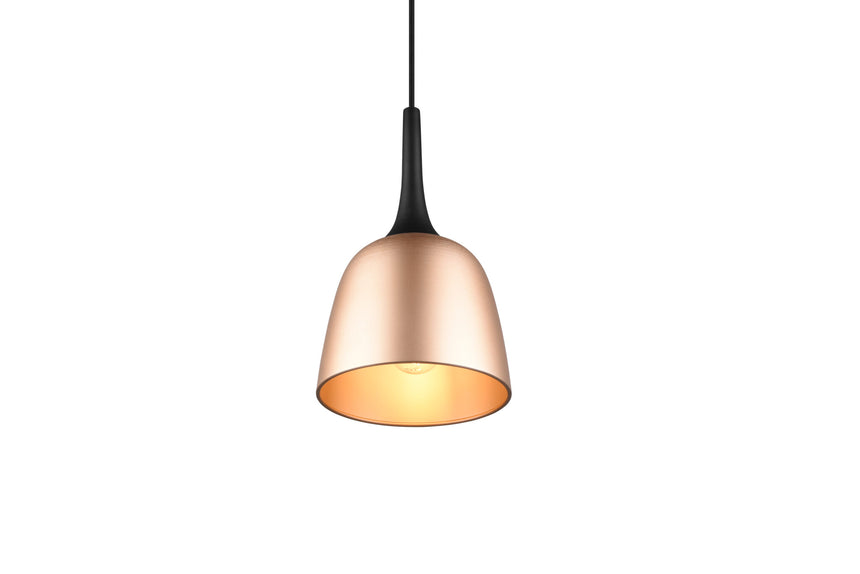 Trio Chiron Lámpara colgante de aluminio bronce mate 310800108