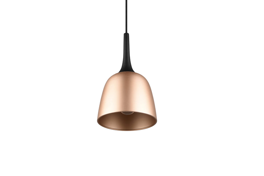 Trio Chiron Lámpara colgante de aluminio bronce mate 310800108