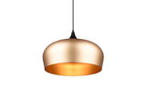 Trio Chiron Lámpara colgante de aluminio bronce mate 310890108