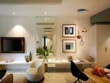 Schuller Charlize 3-Light Pendant Light Colors 312011