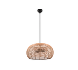 Lámpara de techo colgante Trio Inga LED natural finish 2700K 150cm 312200336