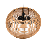 Lámpara de techo colgante Trio Inga LED natural finish 2700K 150cm 312200336