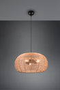 Lámpara de techo colgante Trio Inga LED natural finish 2700K 150cm 312200336