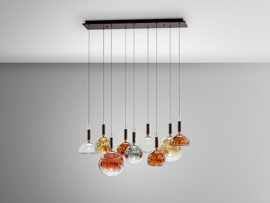 Schuller Charlize II 9-Light Pendant Light, Colors 312394