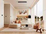 Schuller Charlize II 9-Light Pendant Light, Colors 312394