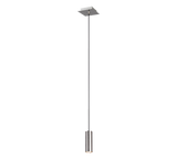 Lámpara de techo colgante Trio Marley níquel mate 150cm 3