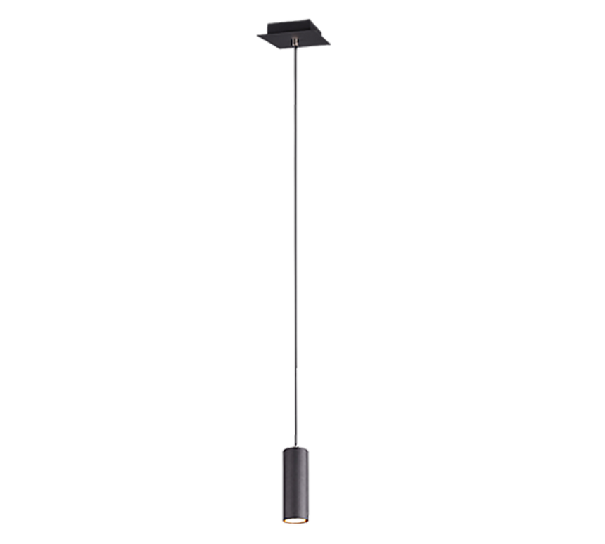 Trio Marley Black Mat Metal Pendant Lamp 312400132