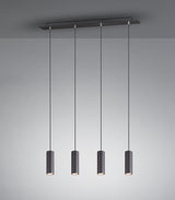 Trio Marley Black Mat Metal Pendant Lamp 312400432