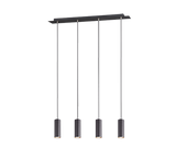 Trio Marley Black Mat Metal Pendant Lamp 312400432
