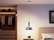 Lámpara de techo colgante Schuller Charlize 1 luz gris y plata 3000K 312462