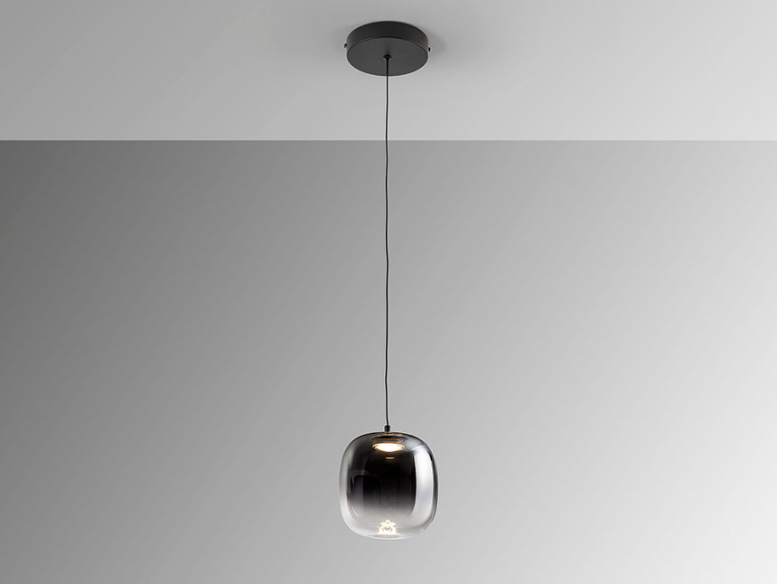 Schuller Onice Lámpara 1 luz negro smoke 312479