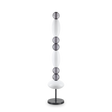Lámpara de pie Ideal Lux Lumiere blanco cristal LED 58W 155cm 314198