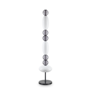 Lámpara de pie Ideal Lux Lumiere blanco cristal LED 58W 155cm 314198