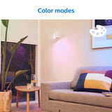 Philips Bombilla smart LED WiZ GU10 4,7W 922-65 RGB 1PF/6 372344
