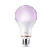 Philips Bombilla LED inteligente WiZ E27 globo 13W con WiFi y Bluetooth standard 100W RGB A67 3
