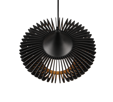 Lámpara de techo colgante Trio Colino LED negro mate 3000K 150cm 315900132