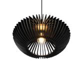 Lámpara de techo colgante Trio Colino LED negro mate 3000K 150cm 315900132