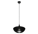 Lámpara de techo colgante Trio Colino LED negro mate 3000K 150cm 315900132