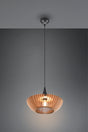 Lámpara de techo colgante Trio Colino LED antracita 3000K 150cm 315900142