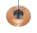 Lámpara de techo colgante Trio Colino LED antracita 3000K 150cm 315900142