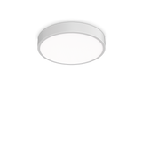 Plafón de baño Ideal Lux Ray blanco LED 26W IP44 Ø40cm 318264