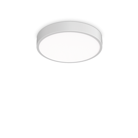 Plafón de baño Ideal Lux Ray blanco LED 26W IP44 Ø40cm 318264