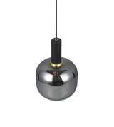 Lámpara de techo colgante Trio Diva negro mate 150cm 319800132 - vista 5