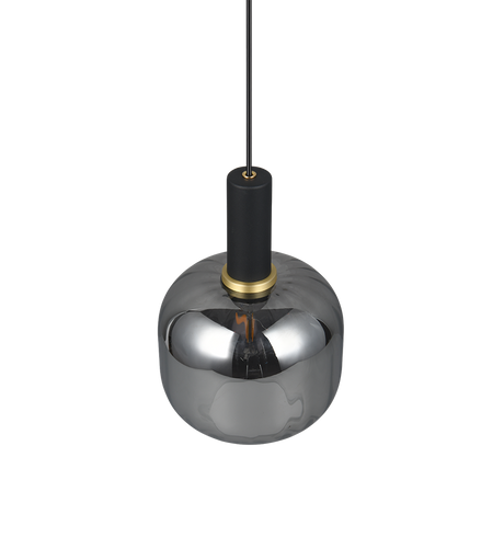 Lámpara de techo colgante Trio Diva negro mate 150cm 319800132 - vista 5