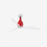 Faro Mini Eterfan Ventilador sin luz metal, policarbonato y cristal