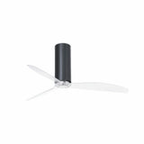 Faro Tube Fan Ventilador sin luz metal policarbonato y cristal 32035