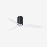 Faro Mini Tube Fan Ventilador sin luz cuerpo de metal y cristal / palas policarbonato 32041