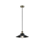 Faro Marlin 64133 Colgante 1 L retro vintage marlin negro