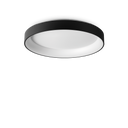 Plafón de techo Ideal Lux Ziggy LED 62W Ø80cm negro — ref. 321615 (1)