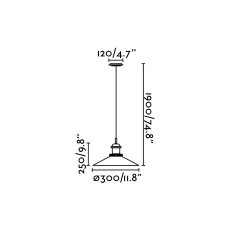 Faro Halita 65071 Colgante 1 L retro vintage halita negro