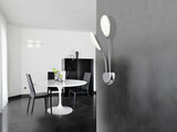 Lámpara aplique de pared Schuller Lucila LED 2 luces cr