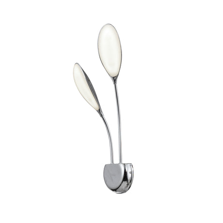 Lámpara aplique de pared Schuller Lucila LED 2 luces cr - vista 3