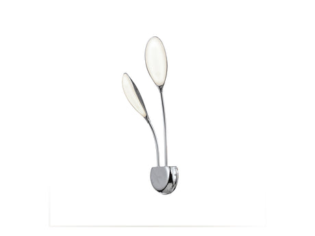 Lámpara aplique de pared Schuller Lucila LED 2 luces cr - vista 2