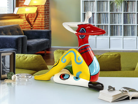 Figura decorativa Schuller Femme pintura colores 51cm