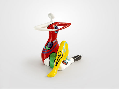 Figura decorativa Schuller Femme pintura colores 51cm vista 5