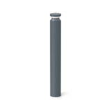 Baliza de exterior Ideal Lux Boeing antracita cristal LED 14W IP65 100cm 327266