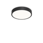 Plafón de baño Ideal Lux Ray LED 26W IP44 Ø40cm negro — ref. 327600 (1)