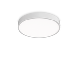 Plafón de baño Ideal Lux Ray blanco LED 44W IP44 Ø60cm 327693
