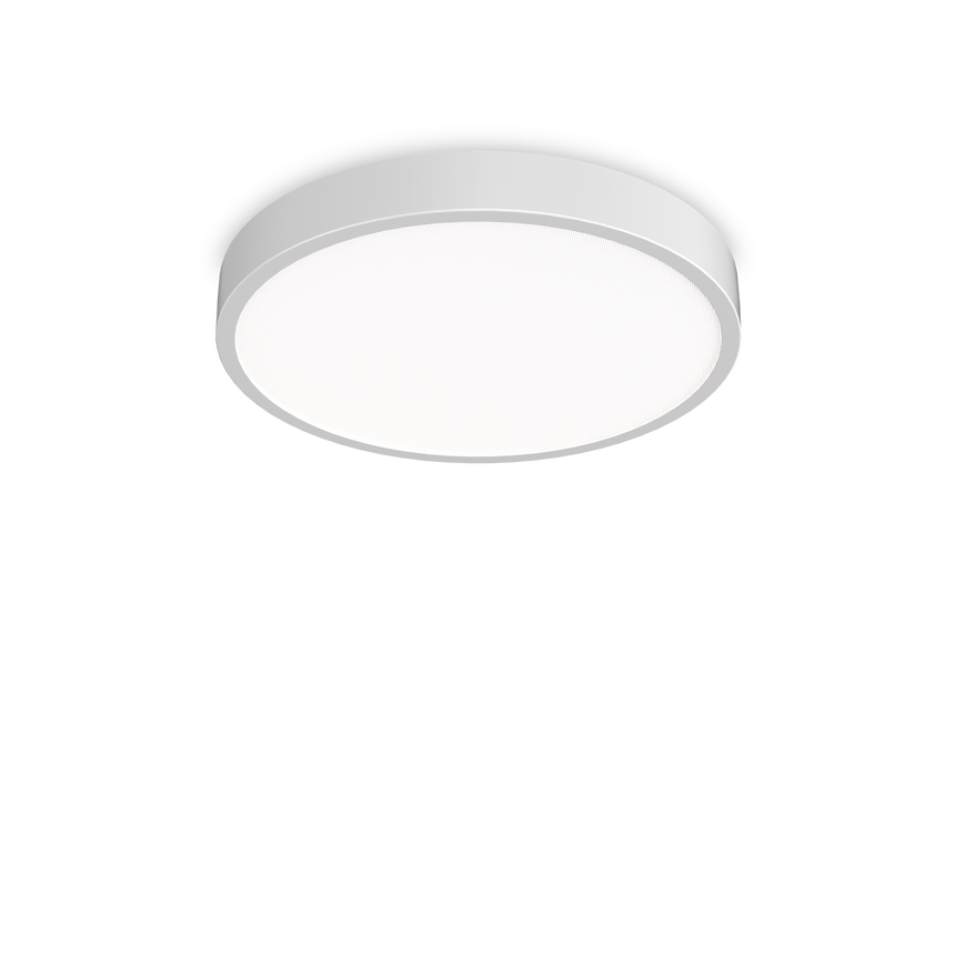 Plafón de baño Ideal Lux Ray blanco LED 44W IP44 Ø60cm 327693
